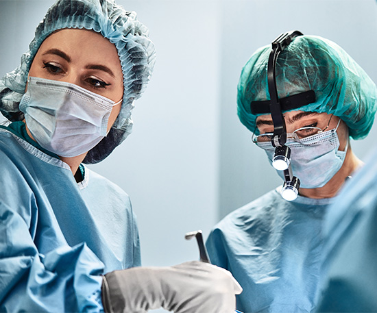 Two surgeons